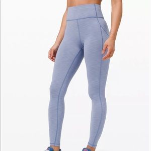 Lululemon Invigorate High-Rise Tight 28" heathered Water Drop WETR
